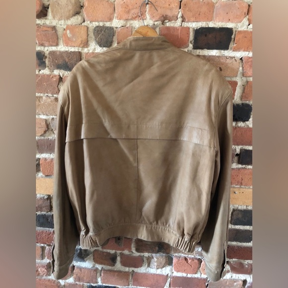 Holt Renfrew | leather jacket | L/XL | made in Italie - Picture 7 of 9